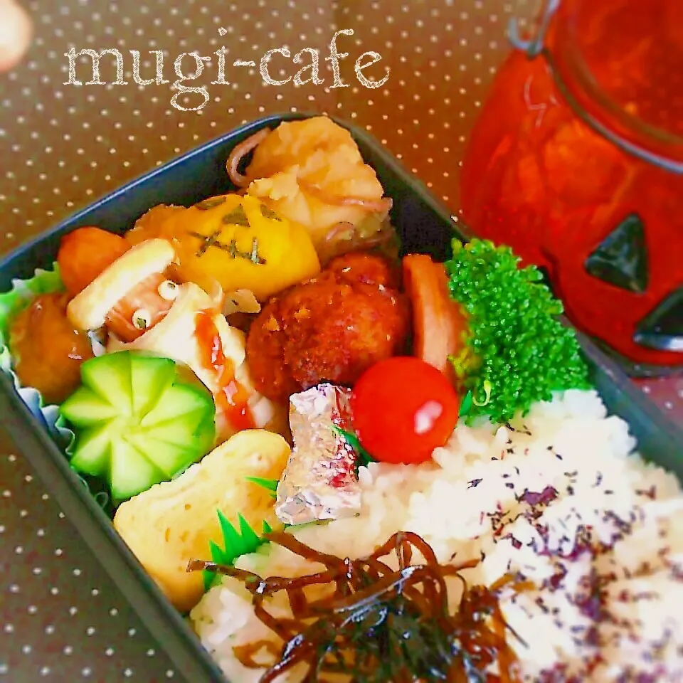 ハロウィン弁当♪父ちゃん用|mughi-cafeさん