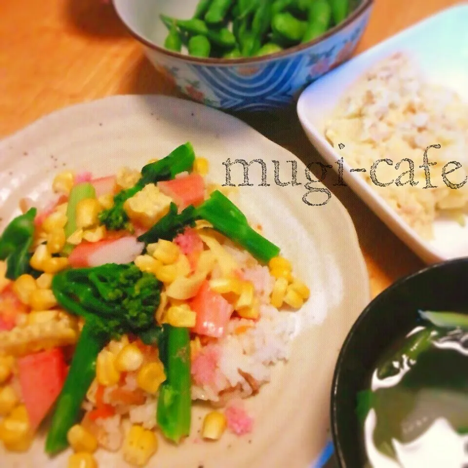 妊婦ご飯♪野菜ちらし寿司|mughi-cafeさん