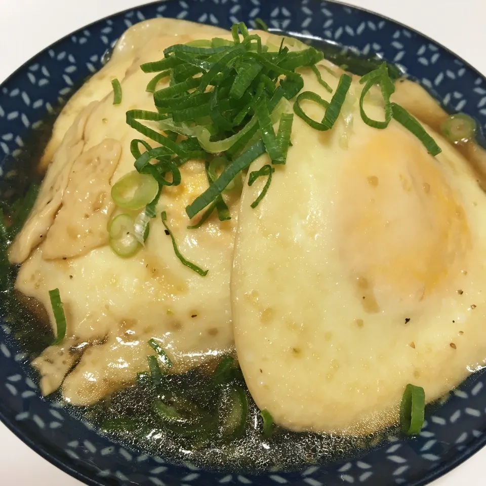 揚げ焼き卵の甘辛煮|まちゃこさん