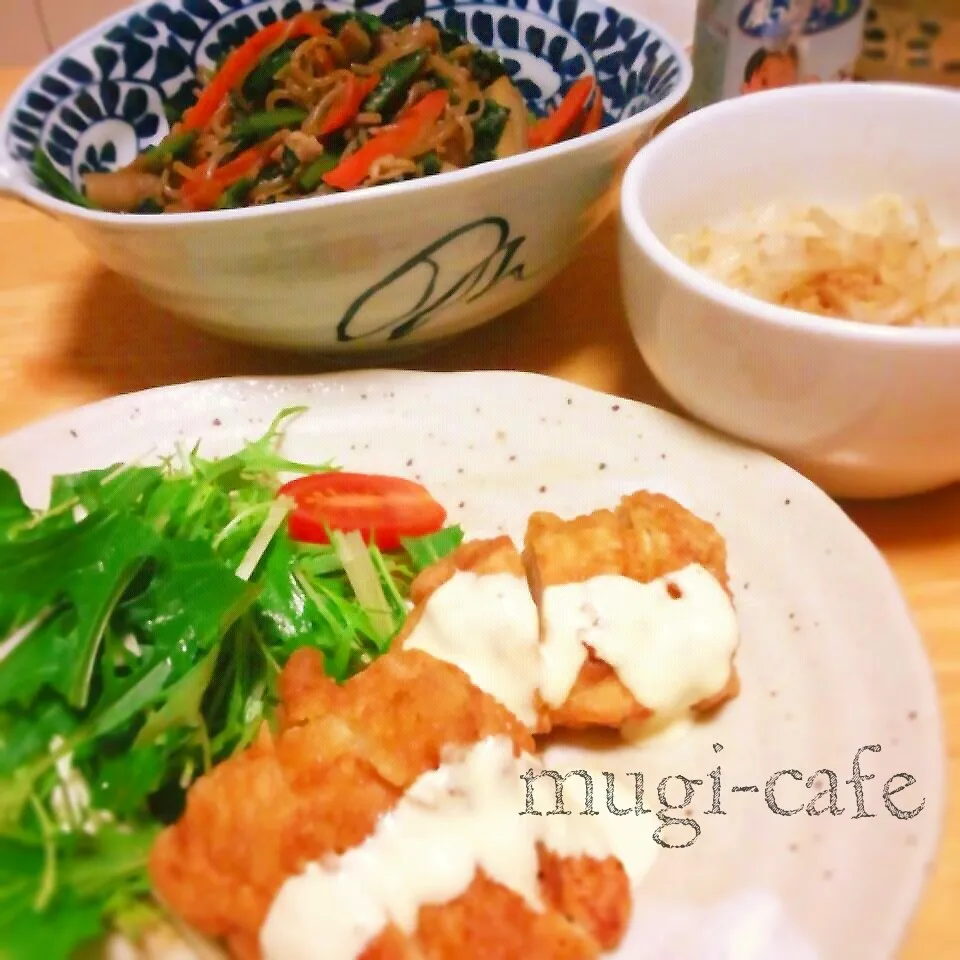 本日の夕食|mughi-cafeさん