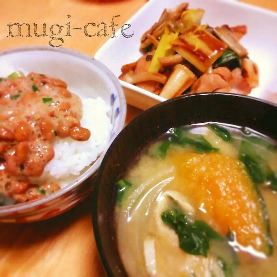 やっぱり和食♪の夕飯|mughi-cafeさん