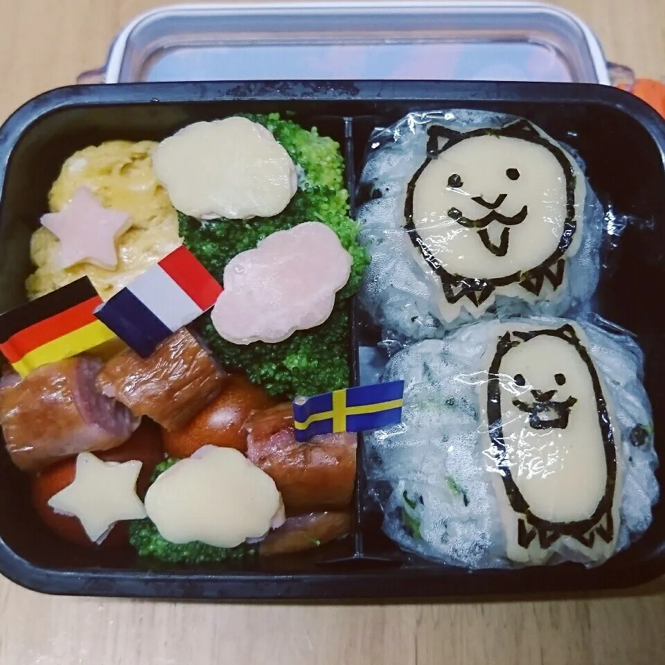 Snapdishの料理写真:にゃんこ大戦争☆弁当！|ねーさんさん