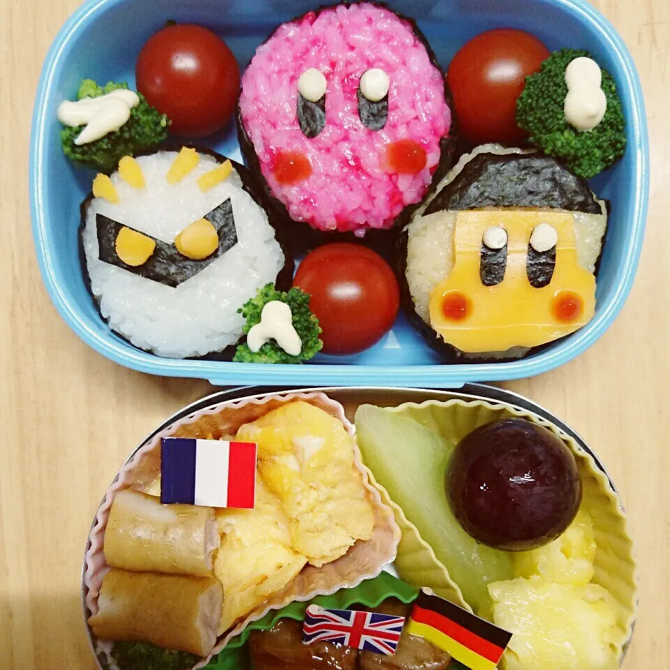 Snapdishの料理写真:カービィ弁当2☆|ねーさんさん