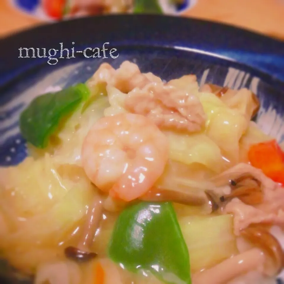 トロリあんかけが美味しい♪中華丼|mughi-cafeさん