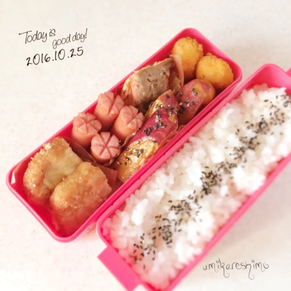 10/25 娘ちゃん弁当♪|うみさん