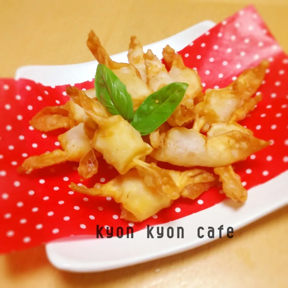 エビとチーズのキャンディーおつまみ|きょんきょんさん