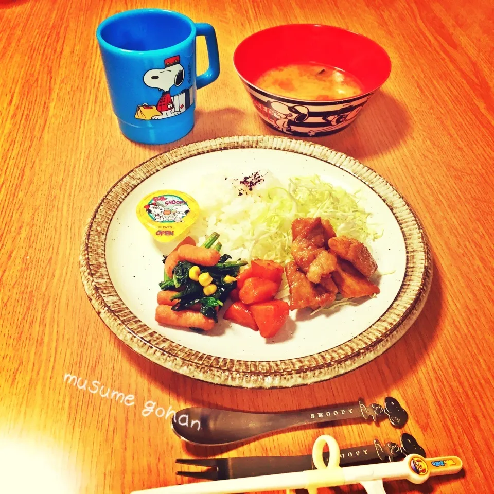 6歳娘 夜ご飯|mayuさん