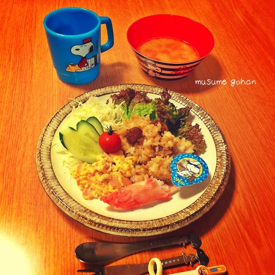 6歳娘 夜ご飯|mayuさん