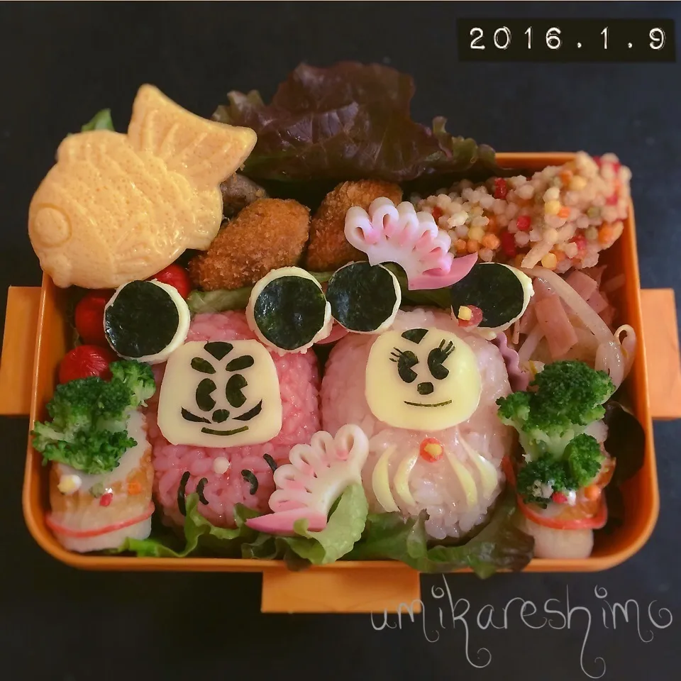 1/9  息子くん弁当♪|うみさん