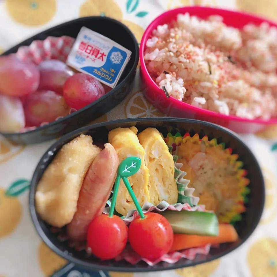 Snapdishの料理写真:JKお弁当87日目‼️お知らせ|harutomomamaさん