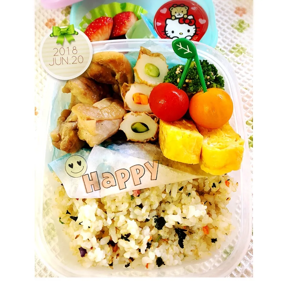 Snapdishの料理写真:JKお弁当48日目|harutomomamaさん