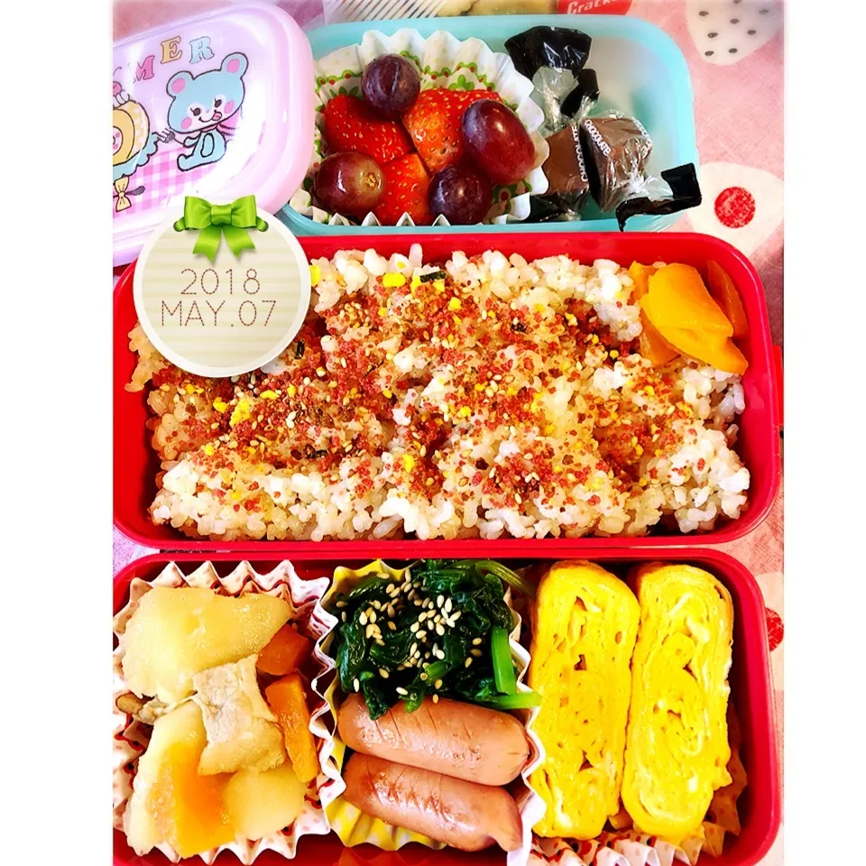 Snapdishの料理写真:JKお弁当16日目|harutomomamaさん