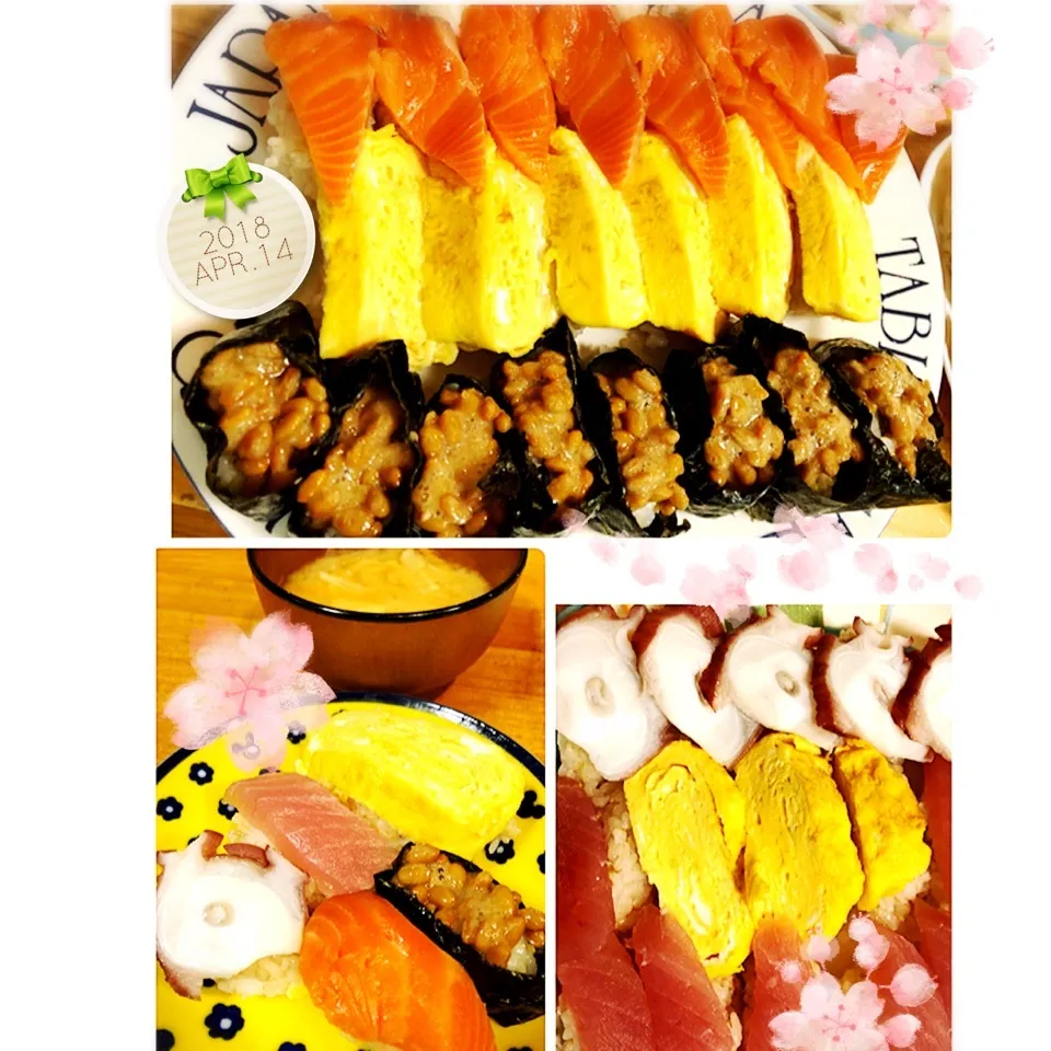 手作りお寿司🍣|harutomomamaさん