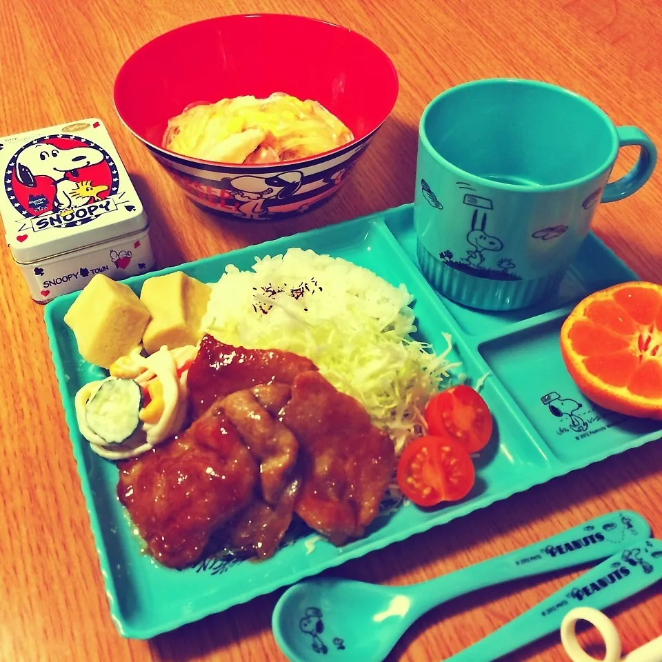 Snapdishの料理写真:5歳娘 夜ご飯|mayuさん