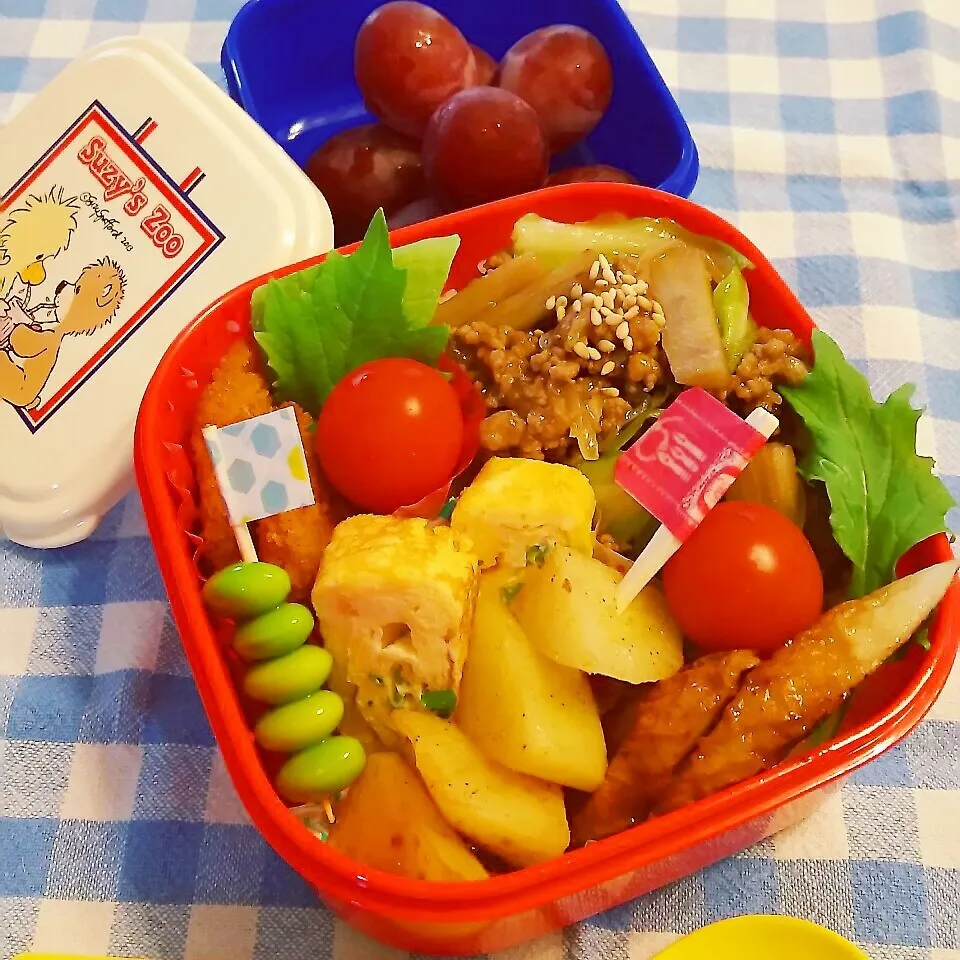 Snapdishの料理写真:娘のお弁当|OBENTOさん