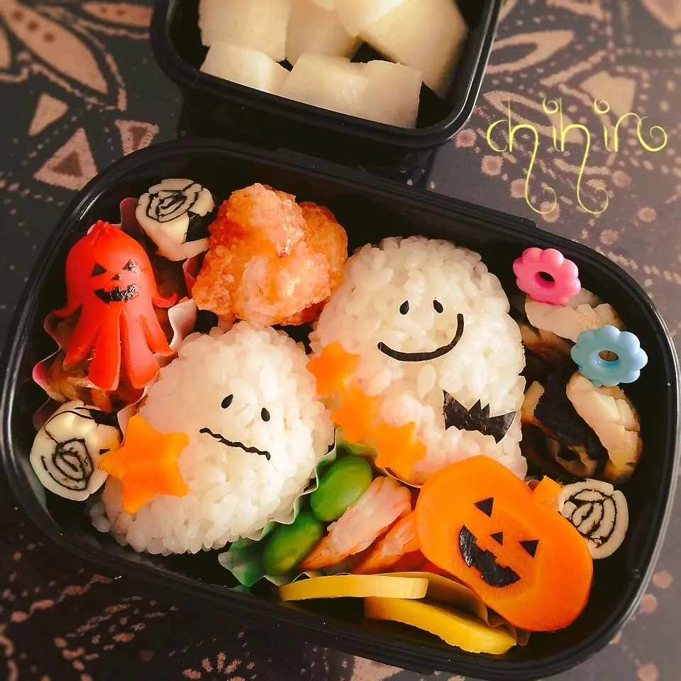 ハロウィンおばけちゃん弁当♡|ちぃさん