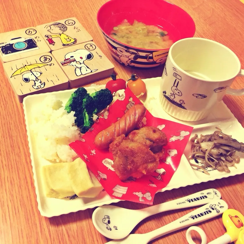 Snapdishの料理写真:4歳娘 夜ご飯|mayuさん