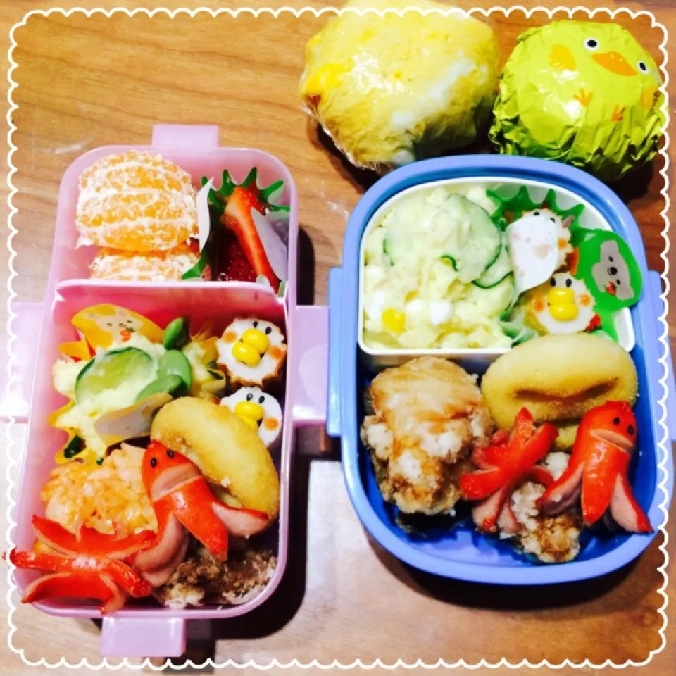 久々!!遠足お弁当♡|ゆこぽ♡さん