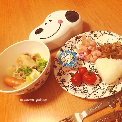 Snapdishの料理写真:4歳娘 夜ご飯|mayuさん