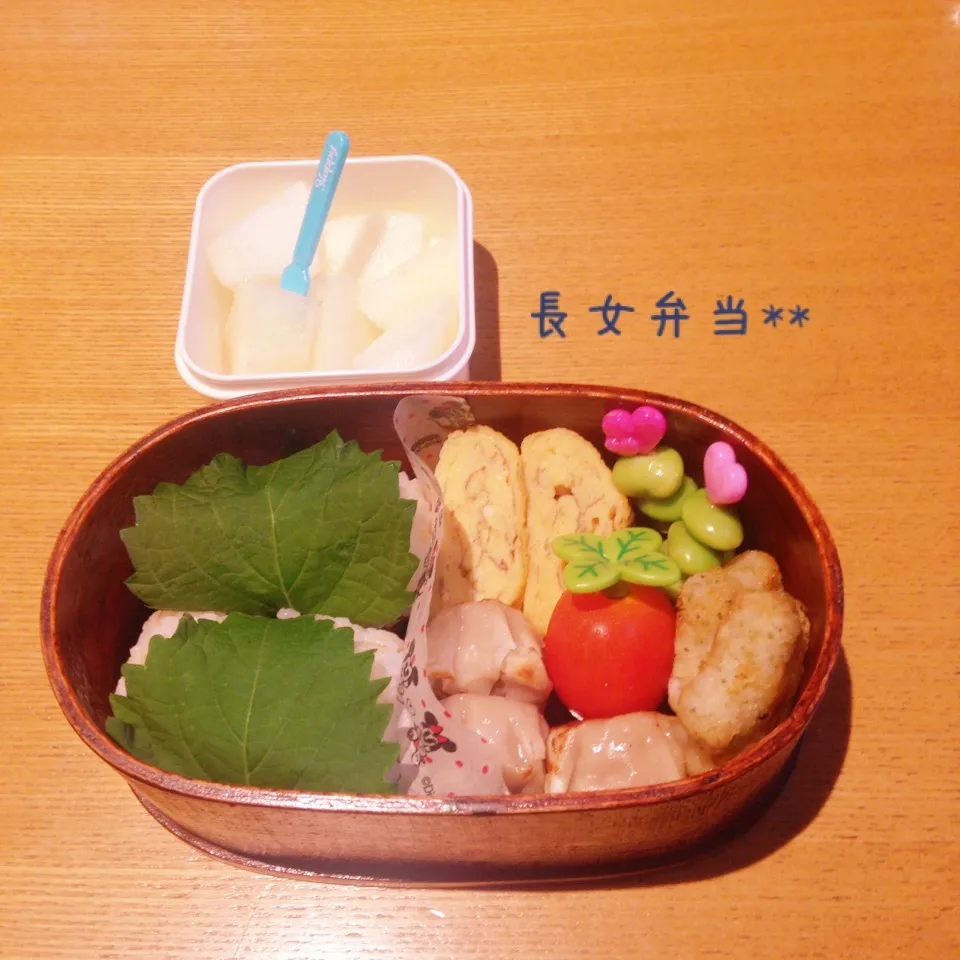 Snapdishの料理写真:長女弁当|ticarinn5さん