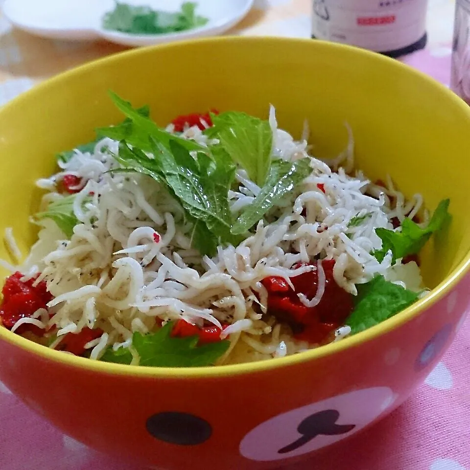 Snapdishの料理写真:さっぱりしらす丼|野村仁美さん