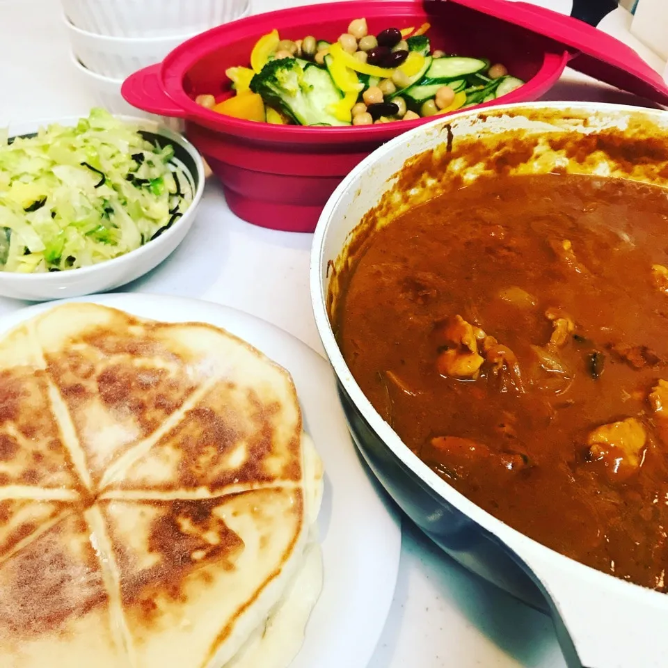 Snapdishの料理写真:今日の夕飯✨バターチキンカレー✨|makkieさん