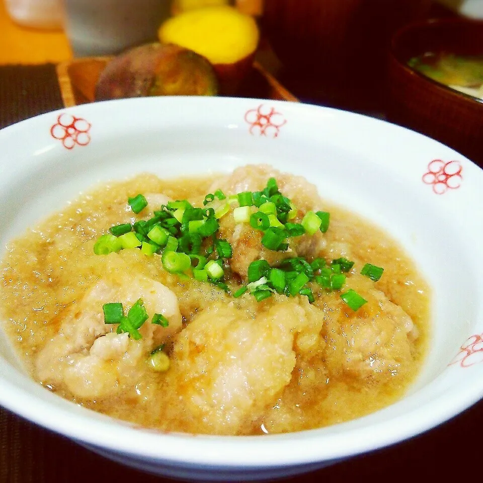 akoさんの豚こま肉の簡単おろし煮|meggyさん