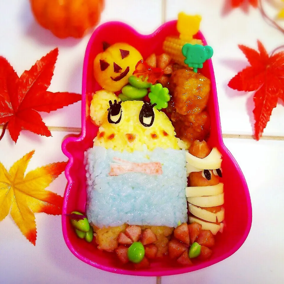 Halloweenだなっしー♪の秋弁当|meggyさん