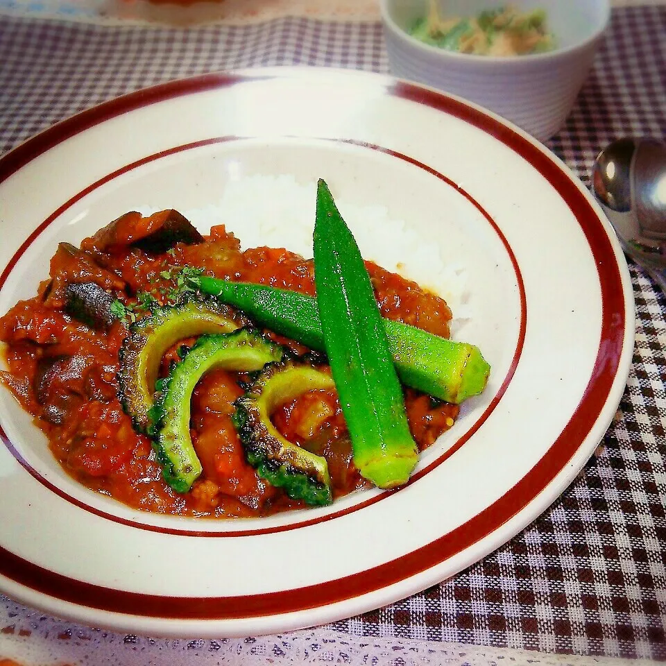 茄子とトマトの夏野菜カレー|meggyさん