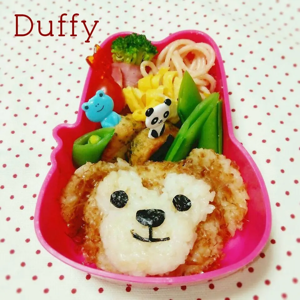 Snapdishの料理写真:ふわふわDuffyのお弁当|meggyさん