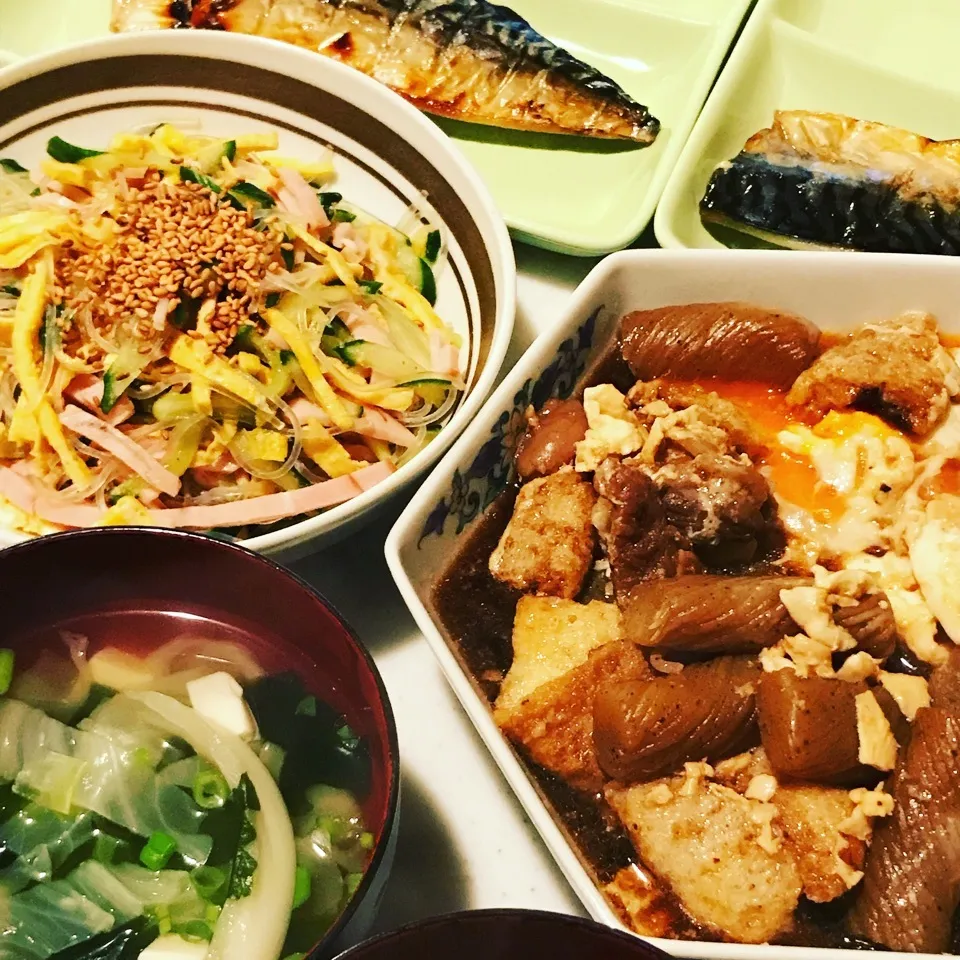 Snapdishの料理写真:今日の夕飯|makkieさん