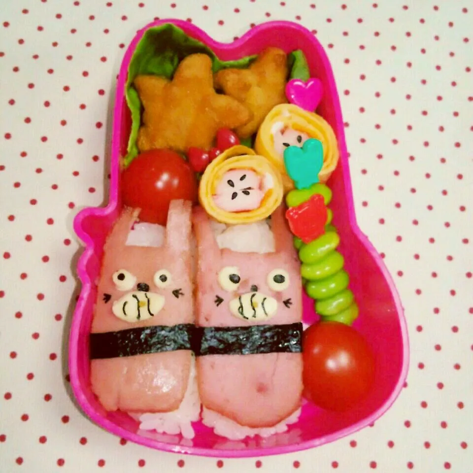 トトロ寿司弁当～もどき！？～|meggyさん