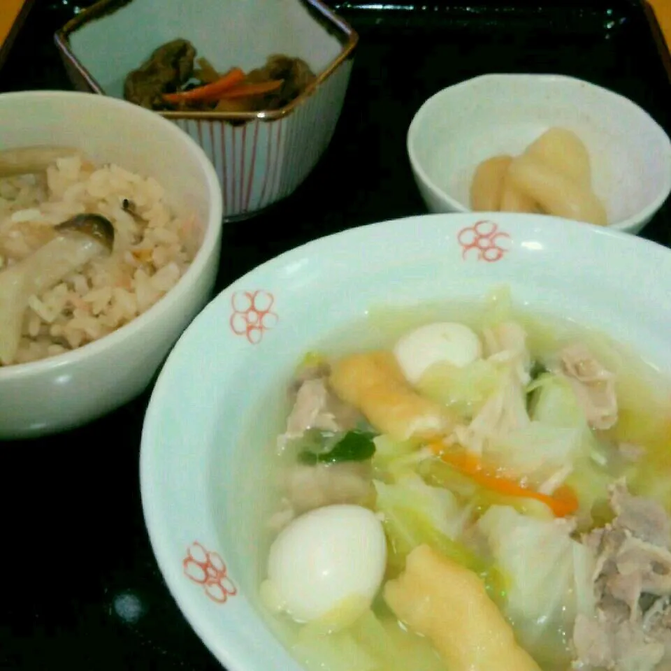 キャベツたっぷり豚の旨塩煮込み  晩ごはん|meggyさん