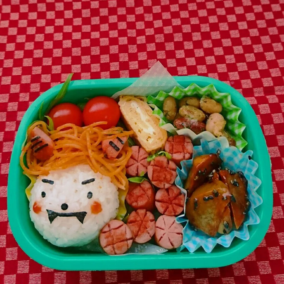 今日のお弁当🍙節分👹|yukitさん