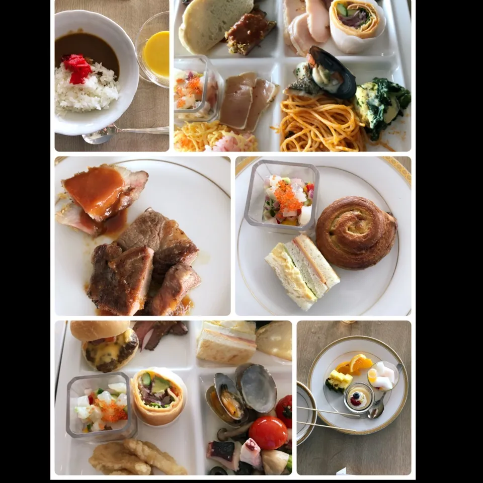 Snapdishの料理写真:ランチはやっぱり食べ過ぎる💕|tamemitiさん