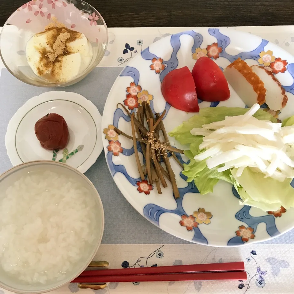 いっぱい食べた焼肉の翌日の朝食。|tamemitiさん