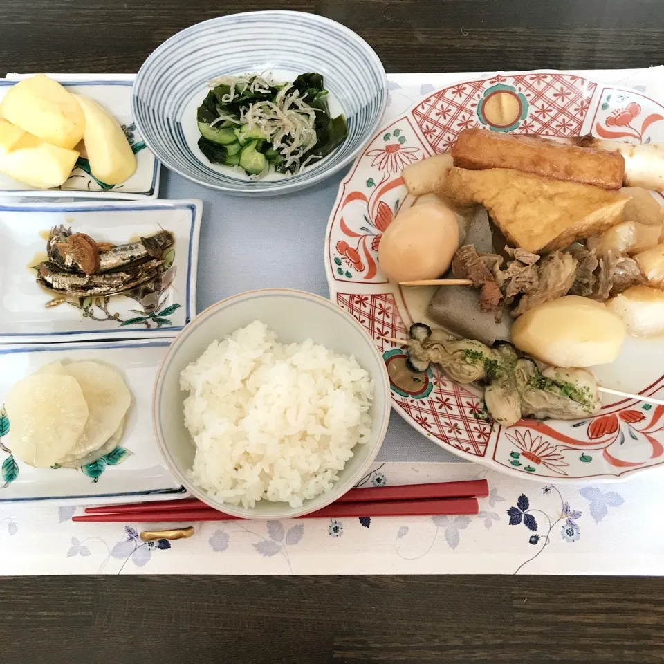 おでん定食🍢|tamemitiさん