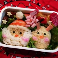 娘クリスマス弁当|ハハさん