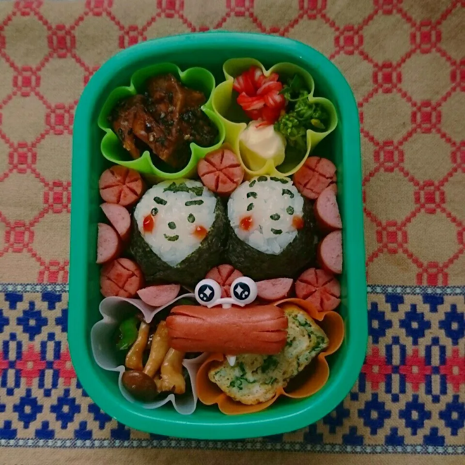 Snapdishの料理写真:今日のお弁当🍙|yukitさん