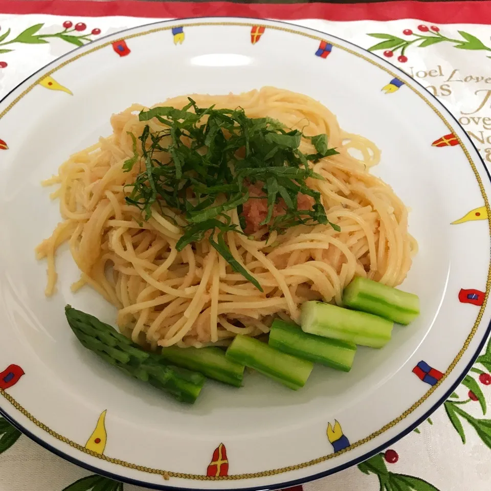 贅沢にたらこ、た〜っぷりのたらこスパゲティ🍝|tamemitiさん