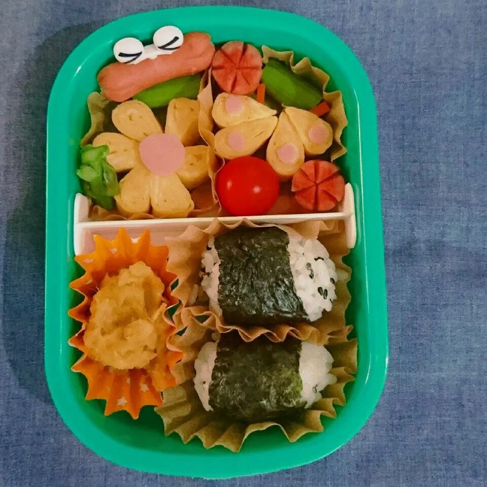 Snapdishの料理写真:今日のお弁当🍙|yukitさん