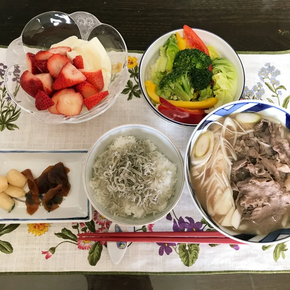 肉うどん定食|tamemitiさん