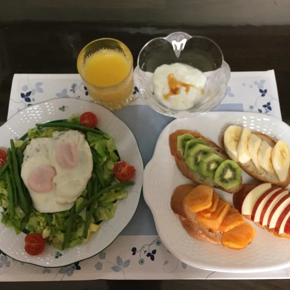 Snapdishの料理写真:サンデーブレックファースト❣️|tamemitiさん