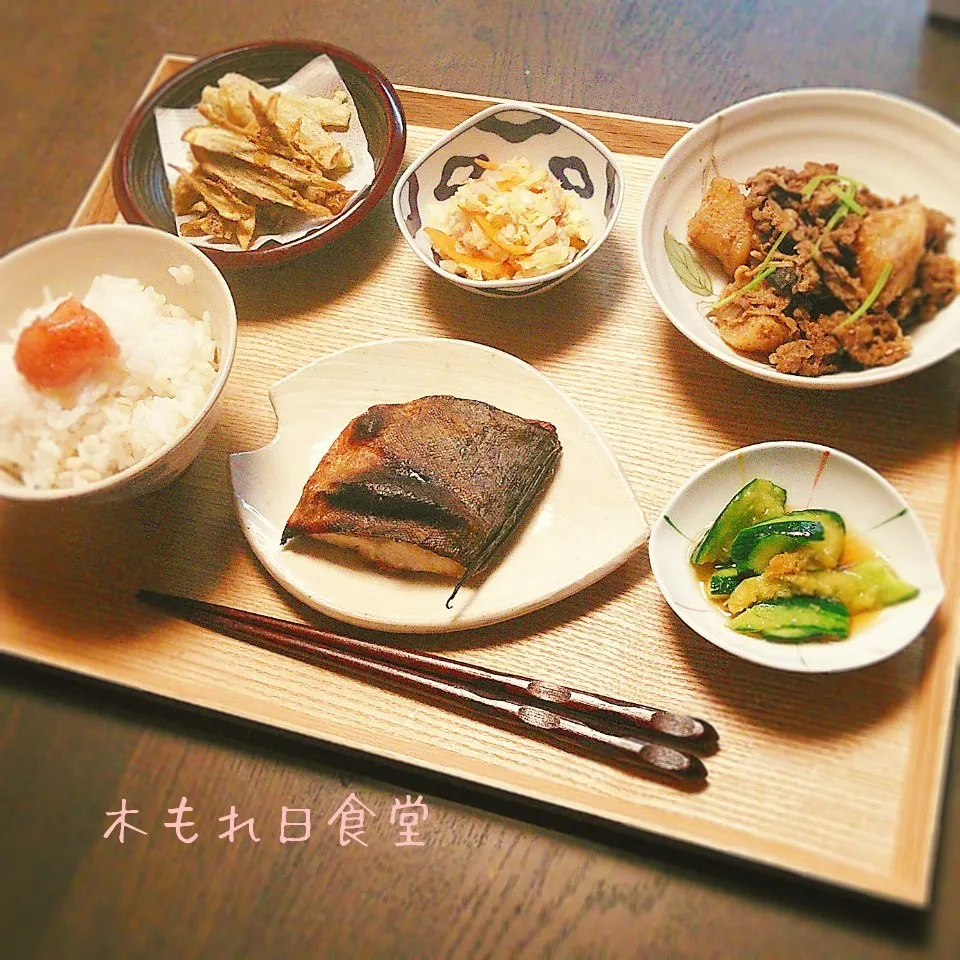 焼き魚定食|木もれ日食堂さん