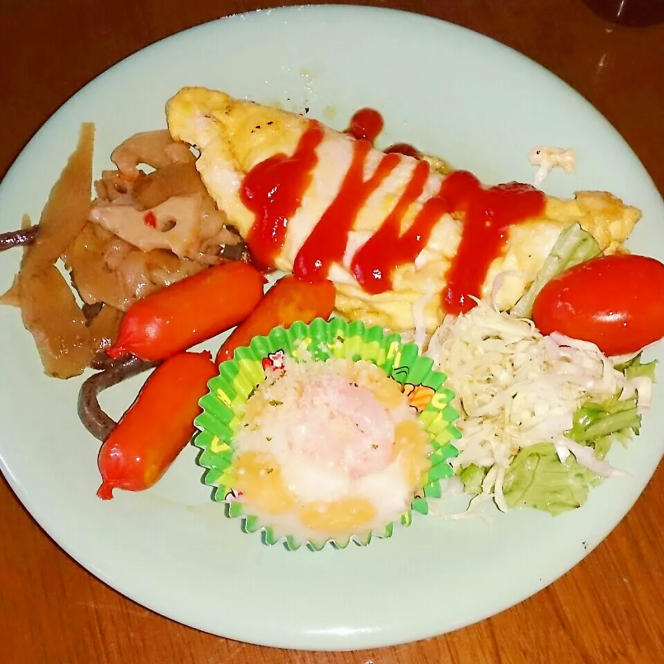 Snapdishの料理写真:娘朝食|ハハさん