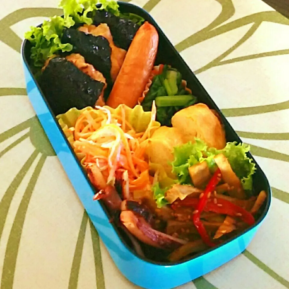 マグロの漬けハンバーグ弁当|木もれ日食堂さん