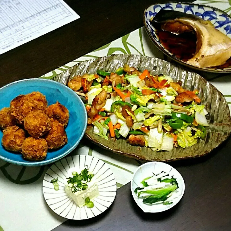 ブリカマの煮付け|木もれ日食堂さん