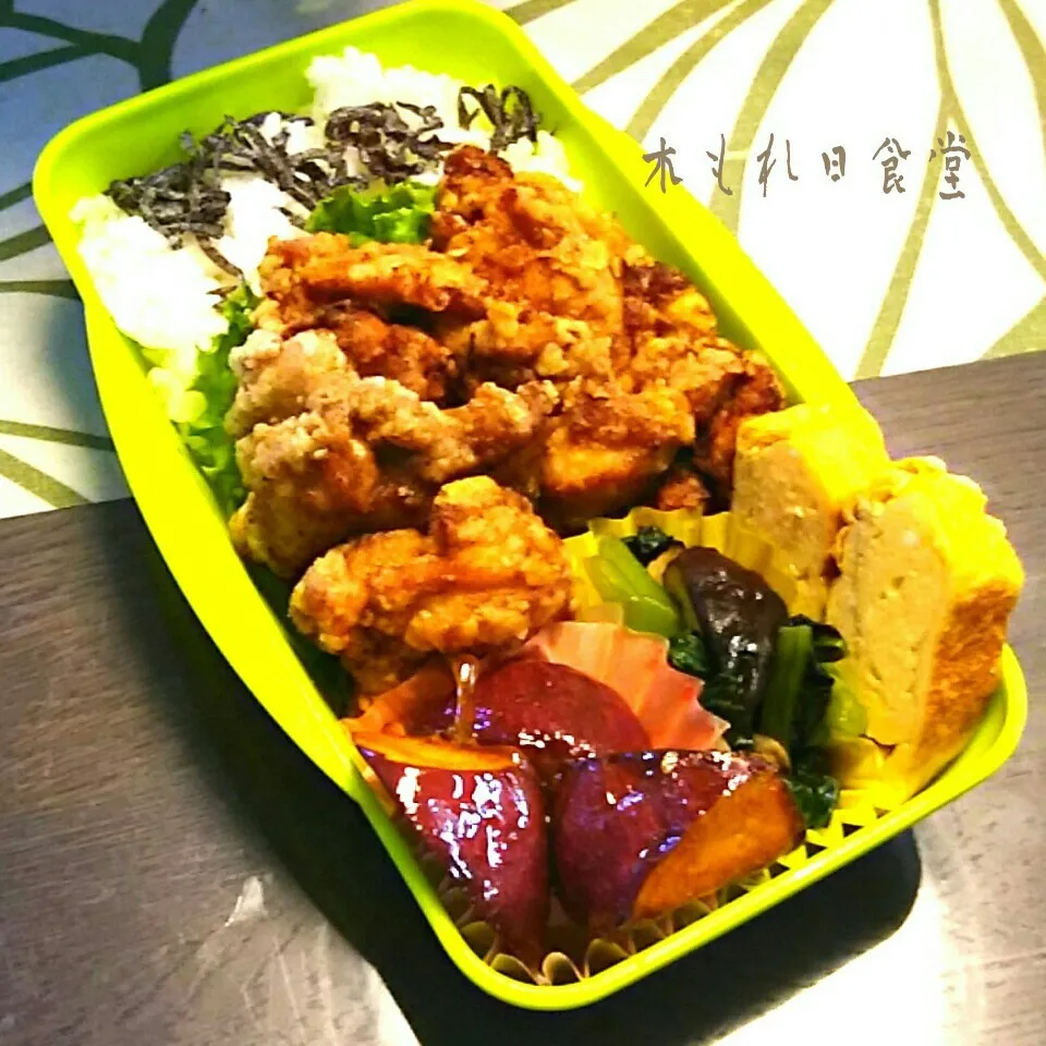 *6.7* またまた唐揚げ弁当|木もれ日食堂さん