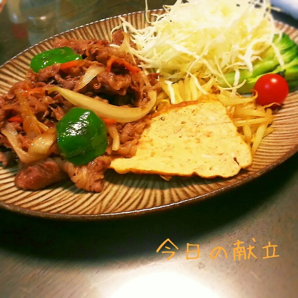 焼き肉定食！|木もれ日食堂さん