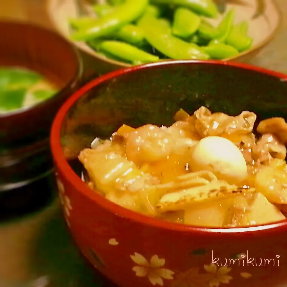 野菜たっぷり中華丼|木もれ日食堂さん